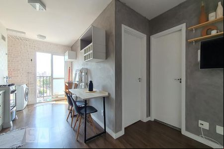 Sala/cozinha de apartamento à venda com 1 quarto, 30m² em Sacomã, São Paulo