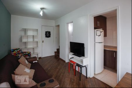 Sala de apartamento à venda com 1 quarto, 55m² em Itaim Bibi, São Paulo