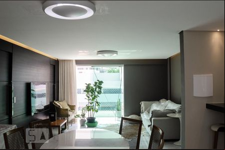 Sala de apartamento à venda com 3 quartos, 120m² em Buritis, Belo Horizonte