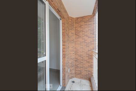 Varanda da Sala de apartamento para alugar com 2 quartos, 58m² em Jardim Flor da Montanha, Guarulhos