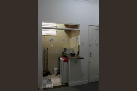 Cozinha de kitnet/studio à venda com 1 quarto, 26m² em Ipanema, Rio de Janeiro