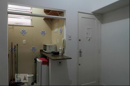 Cozinha de kitnet/studio à venda com 1 quarto, 26m² em Ipanema, Rio de Janeiro