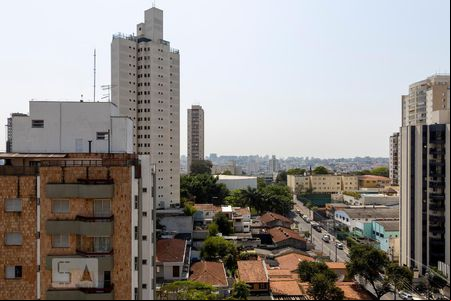 Vista da Varanda de apartamento para alugar com 1 quarto, 53m² em Vila Mascote, São Paulo