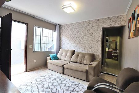 Sala de casa à venda com 2 quartos, 96m² em Jardim das Maravilhas, Santo André