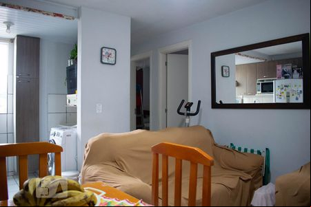 Sala de Estar de apartamento para alugar com 2 quartos, 43m² em Vila Nova, Porto Alegre