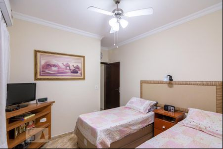 Suíte 1 de casa de condomínio à venda com 3 quartos, 136m² em Vila Pires, Santo André