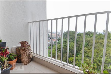 Varanda da Sala de apartamento para alugar com 2 quartos, 54m² em Vila Sirena, Guarulhos