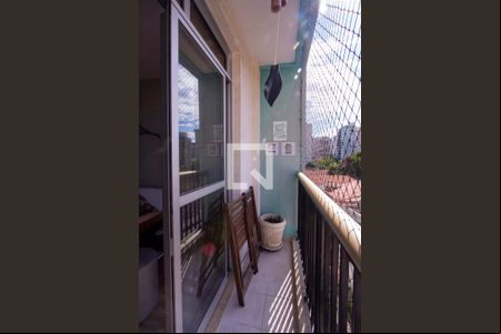 Varanda da Sala de apartamento para alugar com 2 quartos, 68m² em Icaraí, Niterói