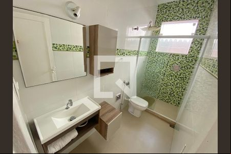 Banheiro de apartamento para alugar com 1 quarto, 40m² em Todos Os Santos, Rio de Janeiro