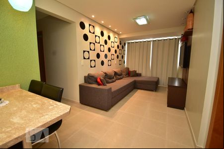 Sala de apartamento para alugar com 3 quartos, 70m² em Norte (águas Claras), Brasília