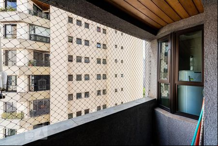 Varanda de apartamento à venda com 1 quarto, 50m² em Moema, São Paulo