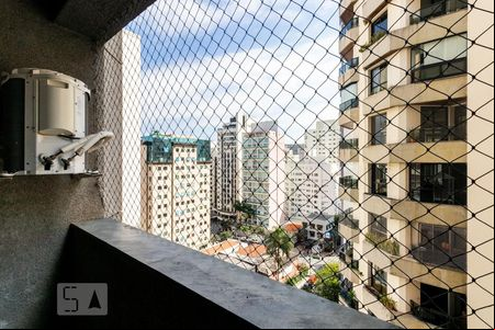 Varanda de apartamento à venda com 1 quarto, 50m² em Moema, São Paulo