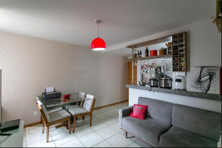 Sala de apartamento à venda com 3 quartos, 64m² em Santa Terezinha, Belo Horizonte