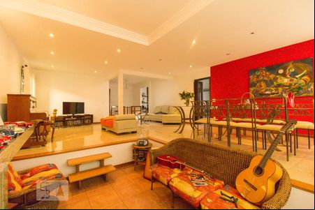 Sala de Estar de casa para alugar com 3 quartos, 275m² em City América, São Paulo