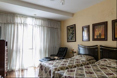 Quarto de apartamento para alugar com 2 quartos, 85m² em Aparecida, Santos