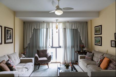 Sala de apartamento para alugar com 2 quartos, 85m² em Aparecida, Santos