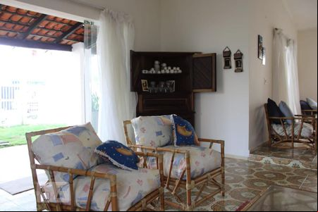 Sala de casa para alugar com 4 quartos, 280m² em Balneario Cidade Atlantica, Guarujá