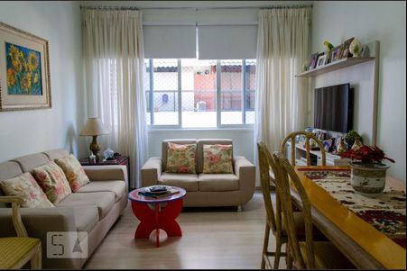 Sala de apartamento para alugar com 2 quartos, 80m² em Botafogo, Rio de Janeiro