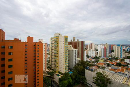 Vista da varanda de kitnet/studio à venda com 1 quarto, 40m² em Centro, Santo André