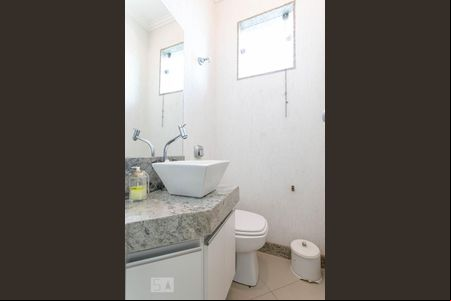Lavabo de casa de condomínio à venda com 4 quartos, 380m² em Paquetá, Belo Horizonte