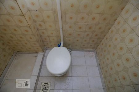 Banheiro Social de kitnet/studio à venda com 1 quarto, 18m² em Centro, Rio de Janeiro