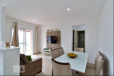 Sala de apartamento para alugar com 1 quarto, 45m² em Fazenda Morumbi, São Paulo