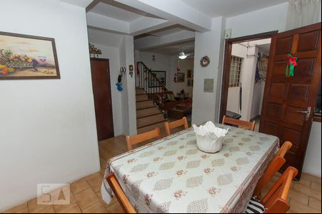 Sala de Jantar de casa à venda com 3 quartos, 220m² em São Sebastião, Porto Alegre