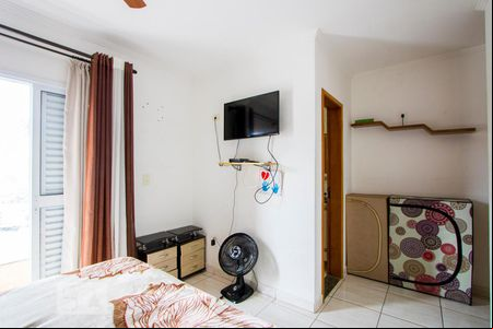Quarto 1 - Suíte de apartamento à venda com 3 quartos, 172m² em Vila Tibiriçá, Santo André