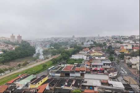 Vista da Sala de apartamento à venda com 2 quartos, 45m² em Jardim Utinga, Santo André
