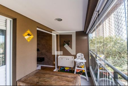 Varanda gourmet de apartamento à venda com 3 quartos, 80m² em Empresarial 18 do Forte, Barueri