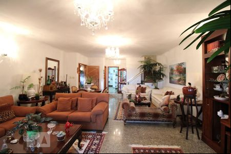 Sala de casa para alugar com 4 quartos, 347m² em Vila Romana, São Paulo