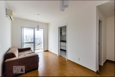 Sala de apartamento para alugar com 1 quarto, 50m² em Boqueirão, Santos