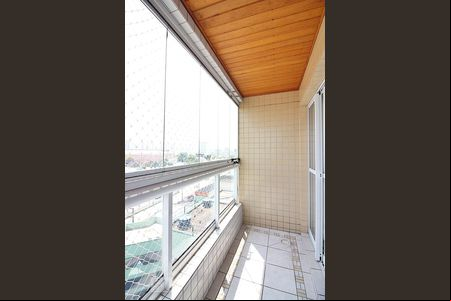 Varanda da Sala  de apartamento à venda com 3 quartos, 90m² em Jardim do Mar, São Bernardo do Campo