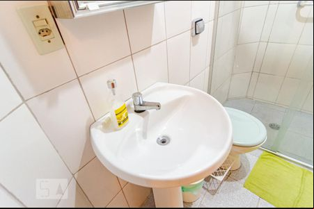 Banheiro Social de apartamento à venda com 3 quartos, 120m² em Vila Guarani (z Sul), São Paulo
