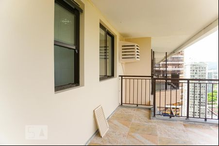 Varanda da Sala de apartamento para alugar com 2 quartos, 150m² em Barra da Tijuca, Rio de Janeiro
