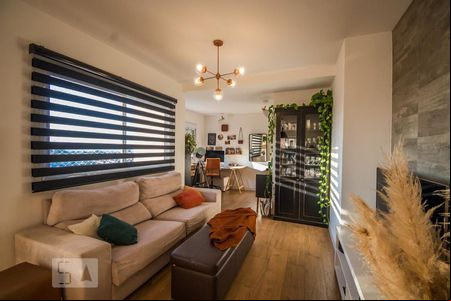 Sala de apartamento à venda com 2 quartos, 94m² em Fazenda Santa Cândida, Campinas