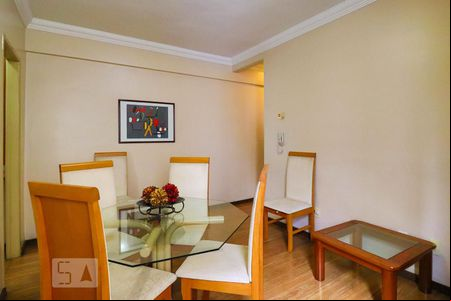 Sala de apartamento para alugar com 1 quarto, 69m² em Lourdes, Belo Horizonte