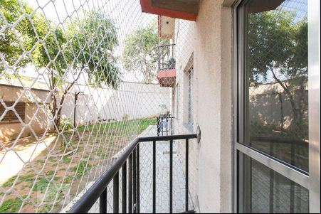 Varanda da Sala de apartamento para alugar com 2 quartos, 97m² em Parque Cruzeiro do Sul, São Paulo