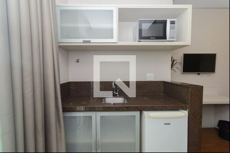 Sala/Cozinha de apartamento para alugar com 1 quarto, 32m² em Eldorado, Contagem