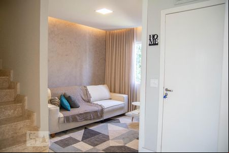 Sala de casa de condomínio à venda com 3 quartos, 120m² em Parque Jambeiro, Campinas