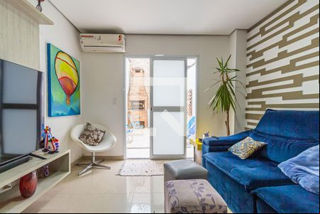 Sala de casa à venda com 3 quartos, 125m² em Vila Guiomar, Santo André
