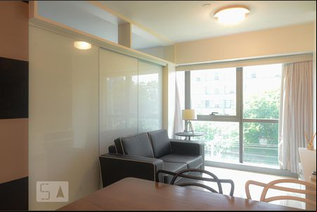 Divisória Quarto/Sala de kitnet/studio à venda com 1 quarto, 47m² em Centro Histórico, Porto Alegre