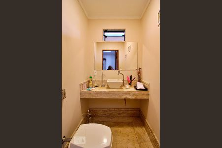 Lavabo de casa à venda com 4 quartos, 390m² em Parque João Ramalho, Santo André