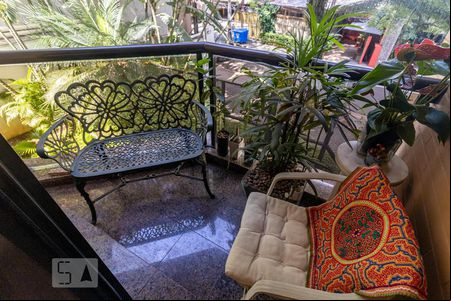 Varanda da Sala de apartamento para alugar com 3 quartos, 123m² em Itaim Bibi, São Paulo