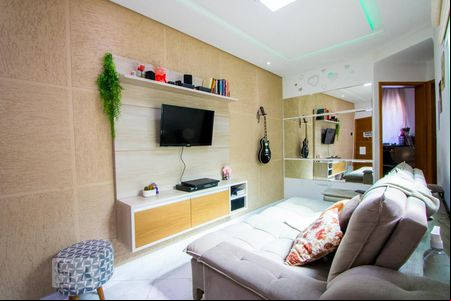 Sala de apartamento para alugar com 2 quartos, 42m² em Jardim Alvorada, Santo André