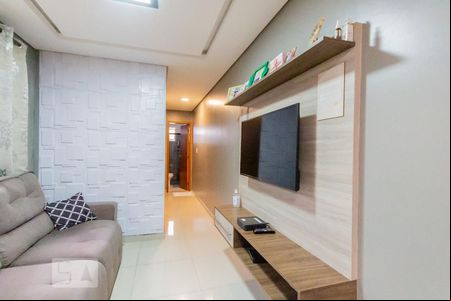 Sala de apartamento à venda com 2 quartos, 100m² em Jardim das Maravilhas, Santo André