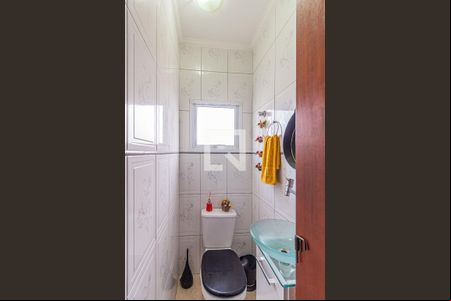 Lavabo de casa de condomínio à venda com 2 quartos, 92m² em Vila Tibiriçá, Santo André