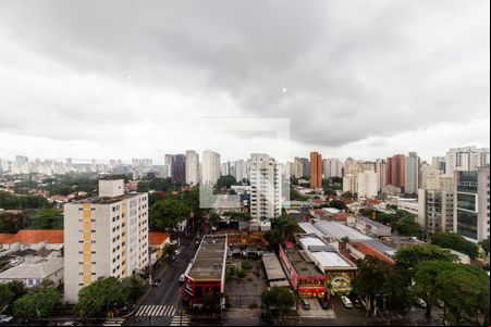 Vista de kitnet/studio para alugar com 1 quarto, 51m² em Indianópolis, São Paulo