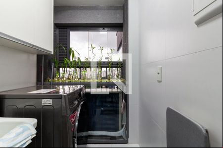 Área de Serviço de kitnet/studio para alugar com 1 quarto, 51m² em Indianópolis, São Paulo