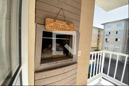 Churrasqueira de apartamento à venda com 2 quartos, 45m² em Pinheiro, São Leopoldo